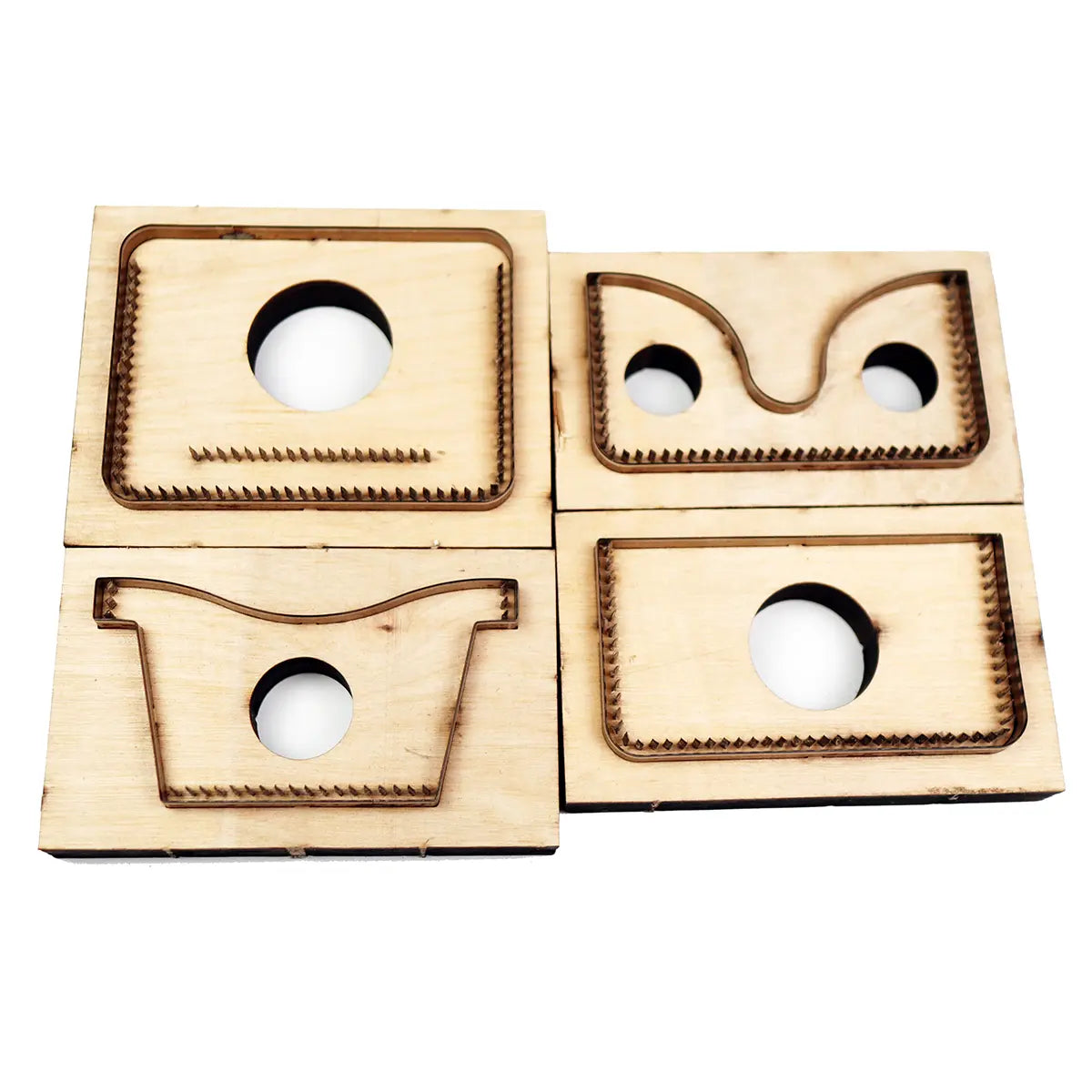 Curve Wallet Leather Cutting Die.