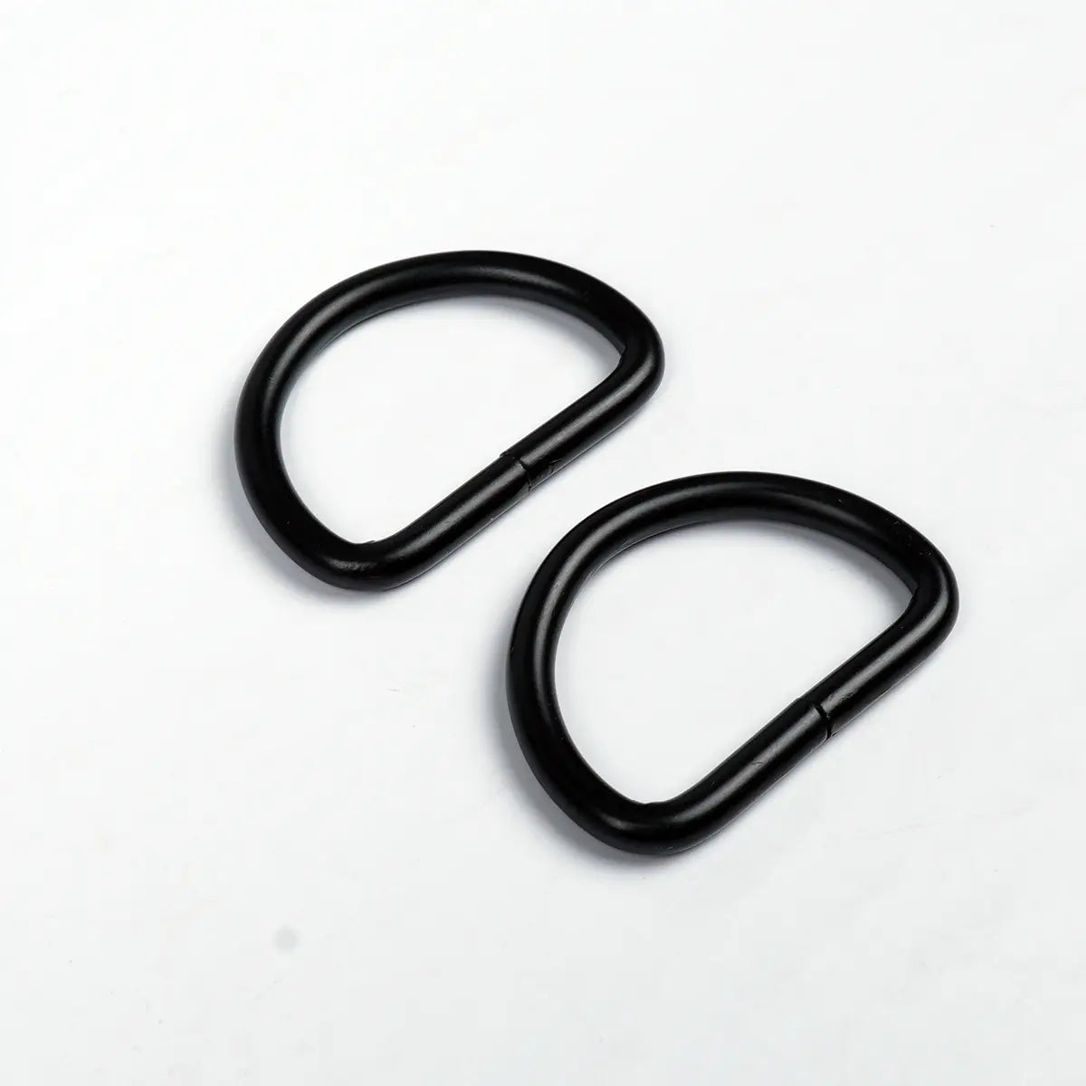 Black D-Ring 1 1/2" Pack of 2