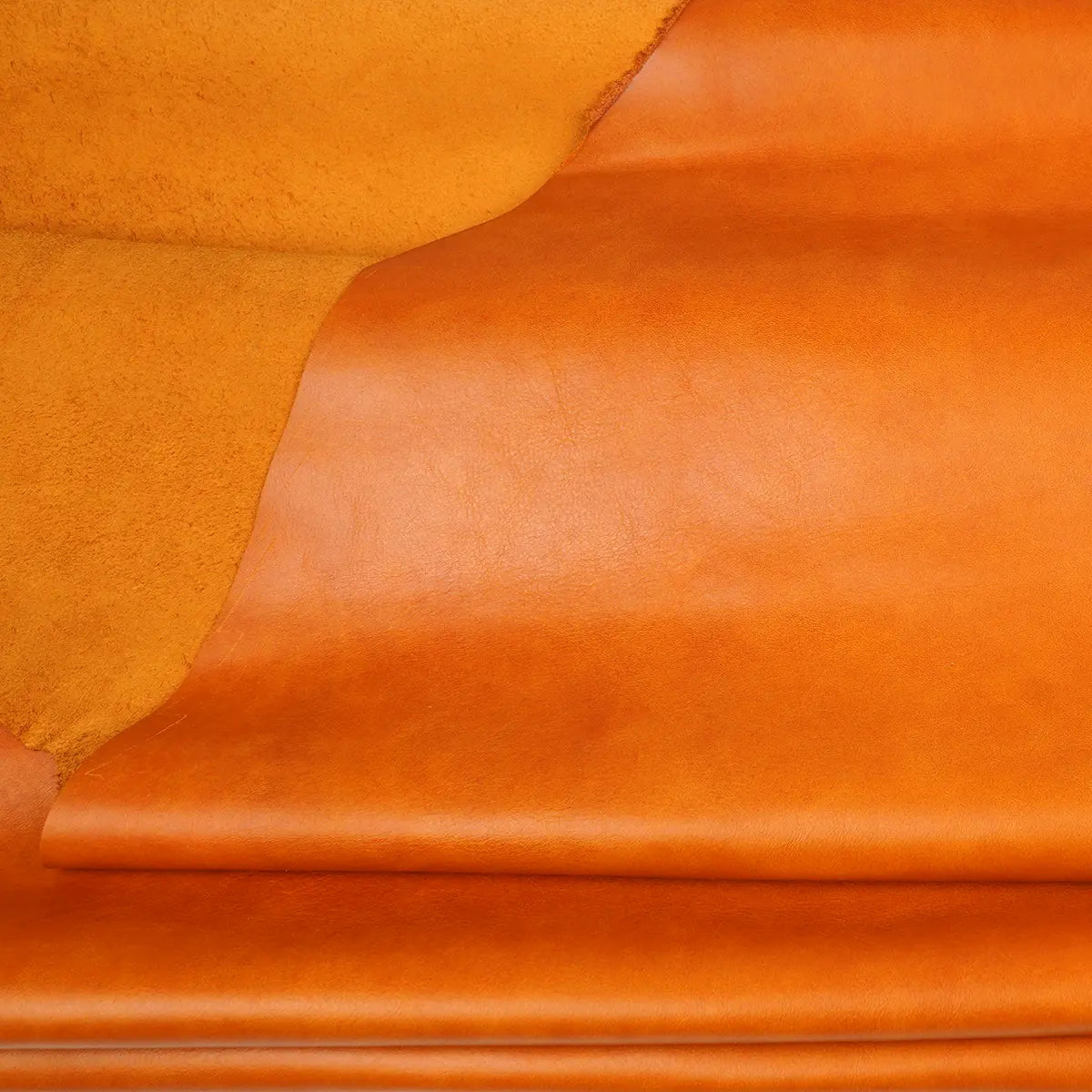 Tan Designer Side Bag Leather 3-4oz.