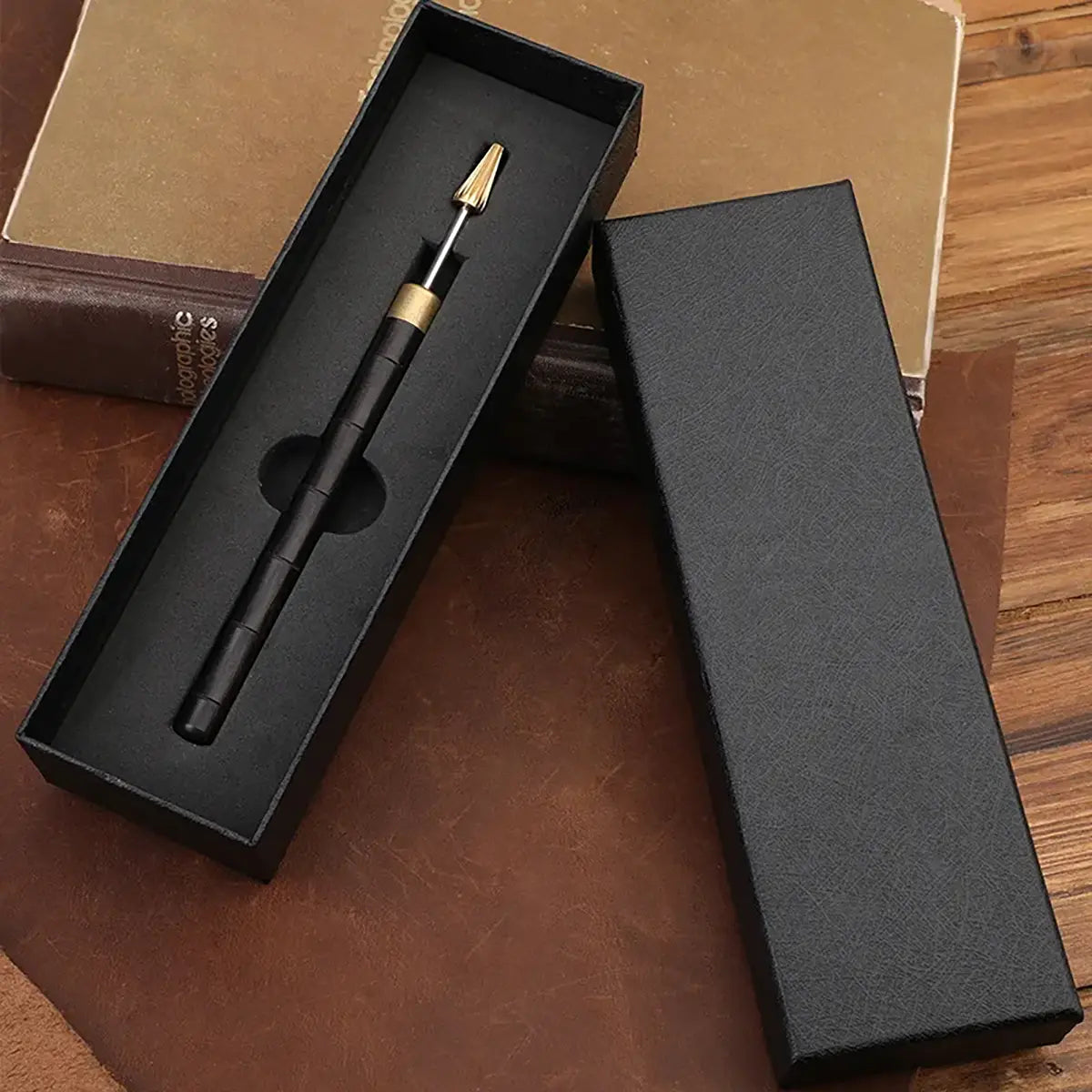 Ebony Handle Oil Dye Roller