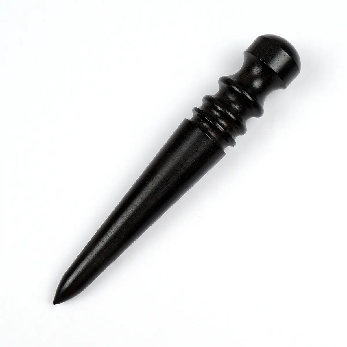 Ebony Leather Edge Burnisher.