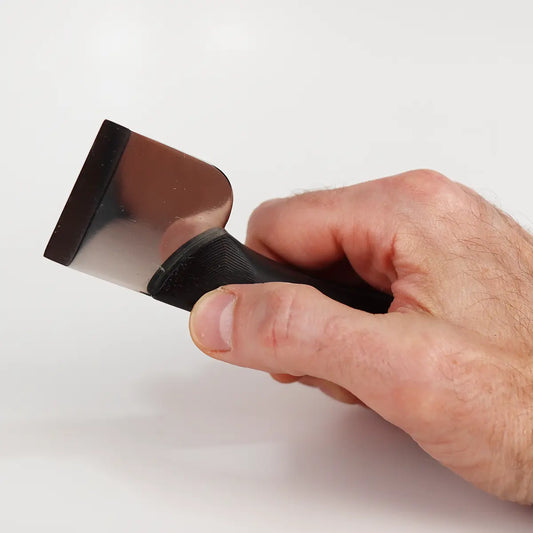 Straight Leather Skiving Knife Ebony Handle.