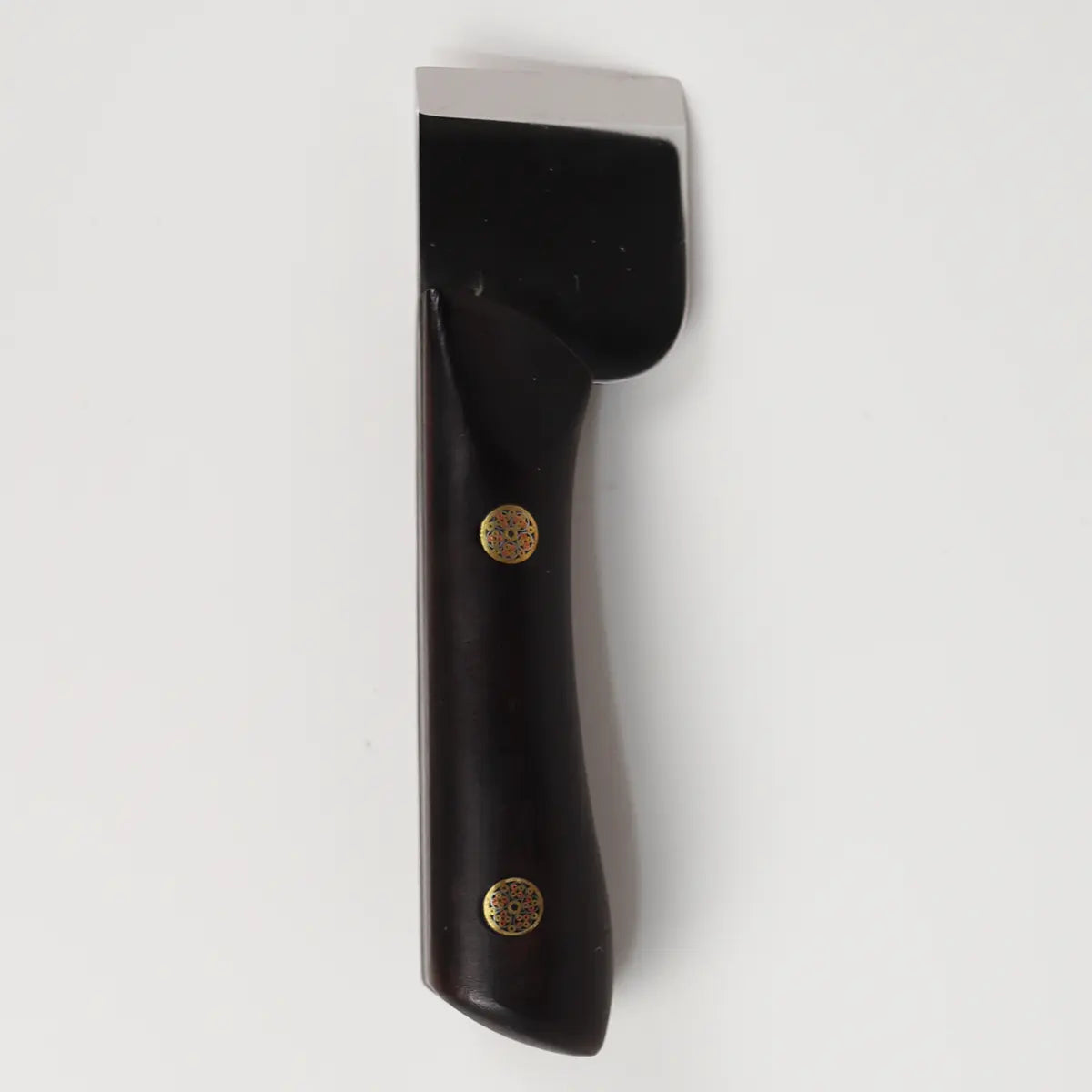 Straight Leather Skiving Knife Ebony Handle.
