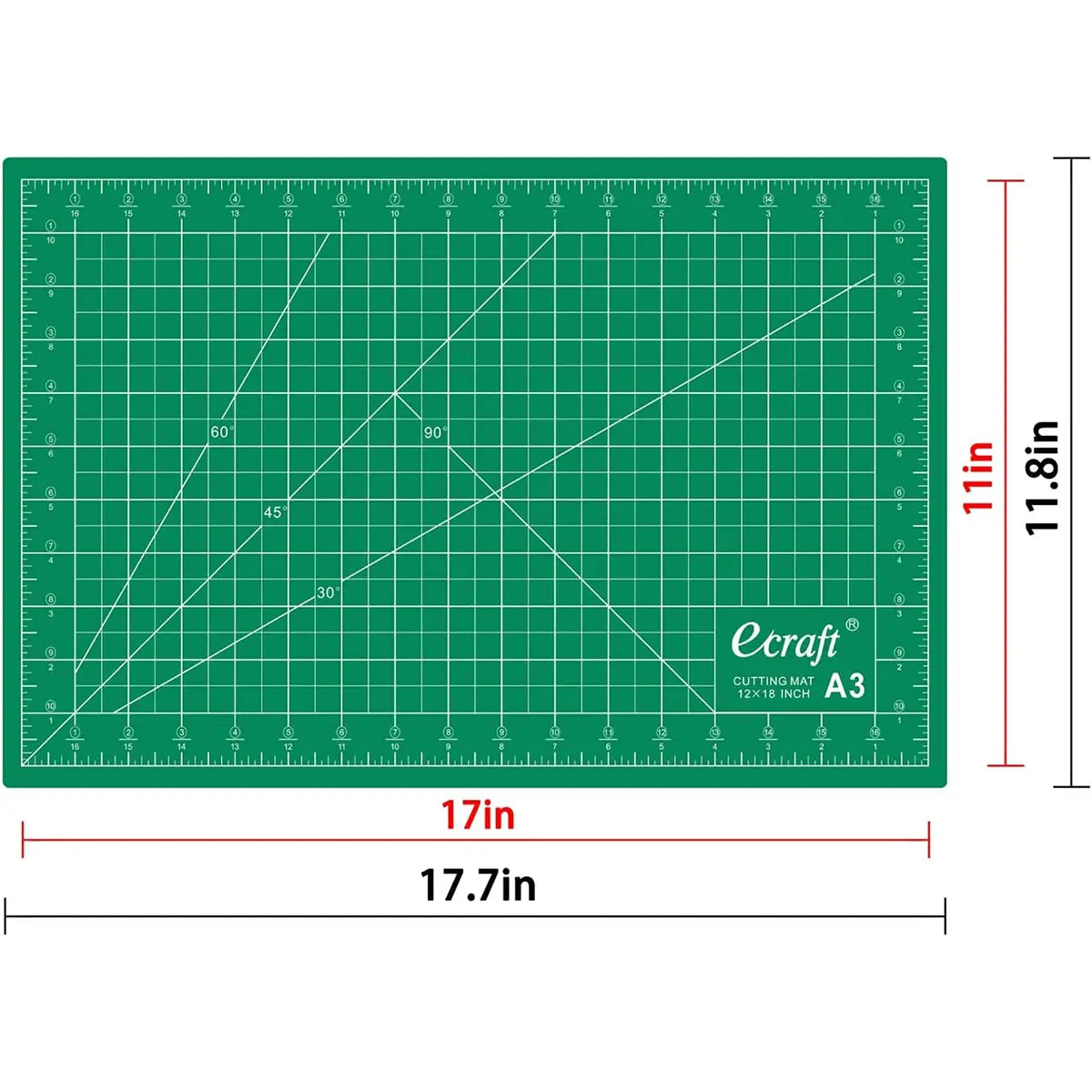 Double Sided Cutting Mat A3