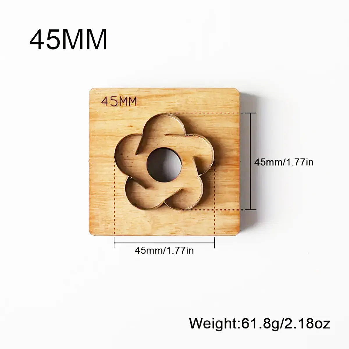 Flower Petal Ball Die Cutter, 45mm.