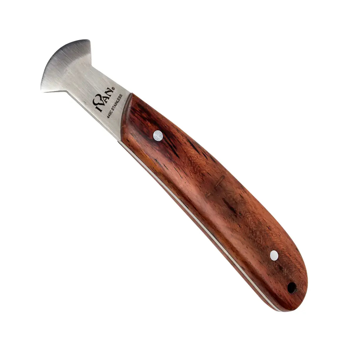 French Mini Round Knife for Leathercraft and Shoemaking.