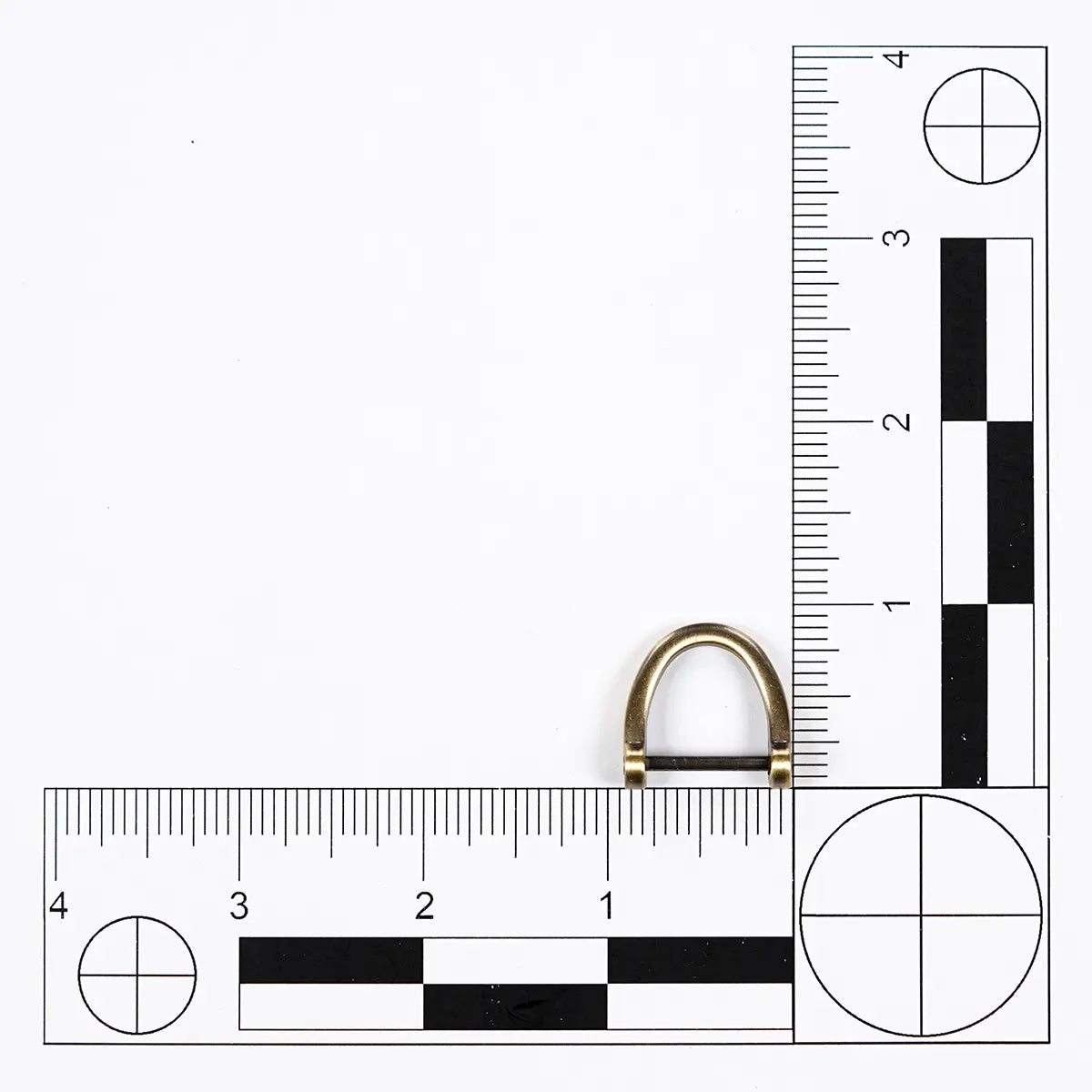 5/8" Open D-Ring Shackle Antique 2 Pack