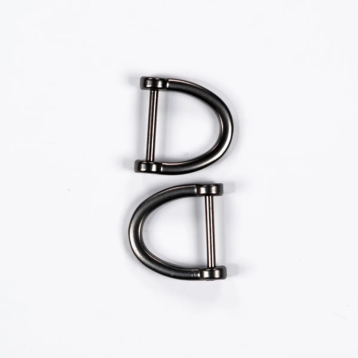 5/8" Open D-Ring Shackle Gunmetal 2 Pack