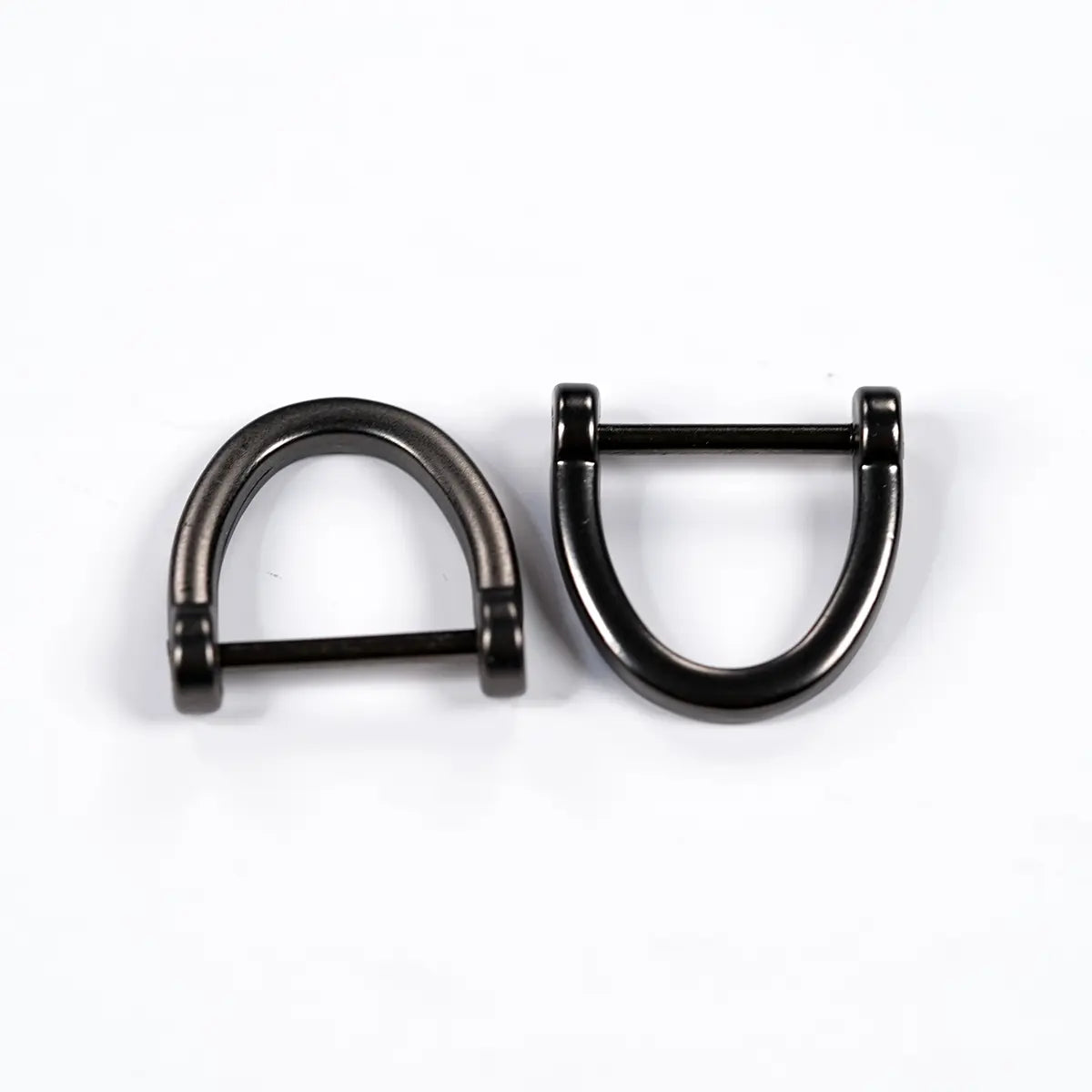 5/8" Open D-Ring Shackle Gunmetal 2 Pack