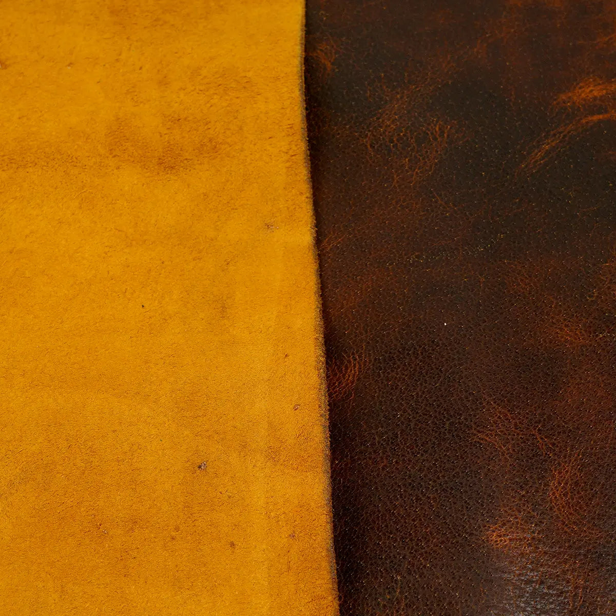 Golden Brown Buffalo Leather 5-6oz