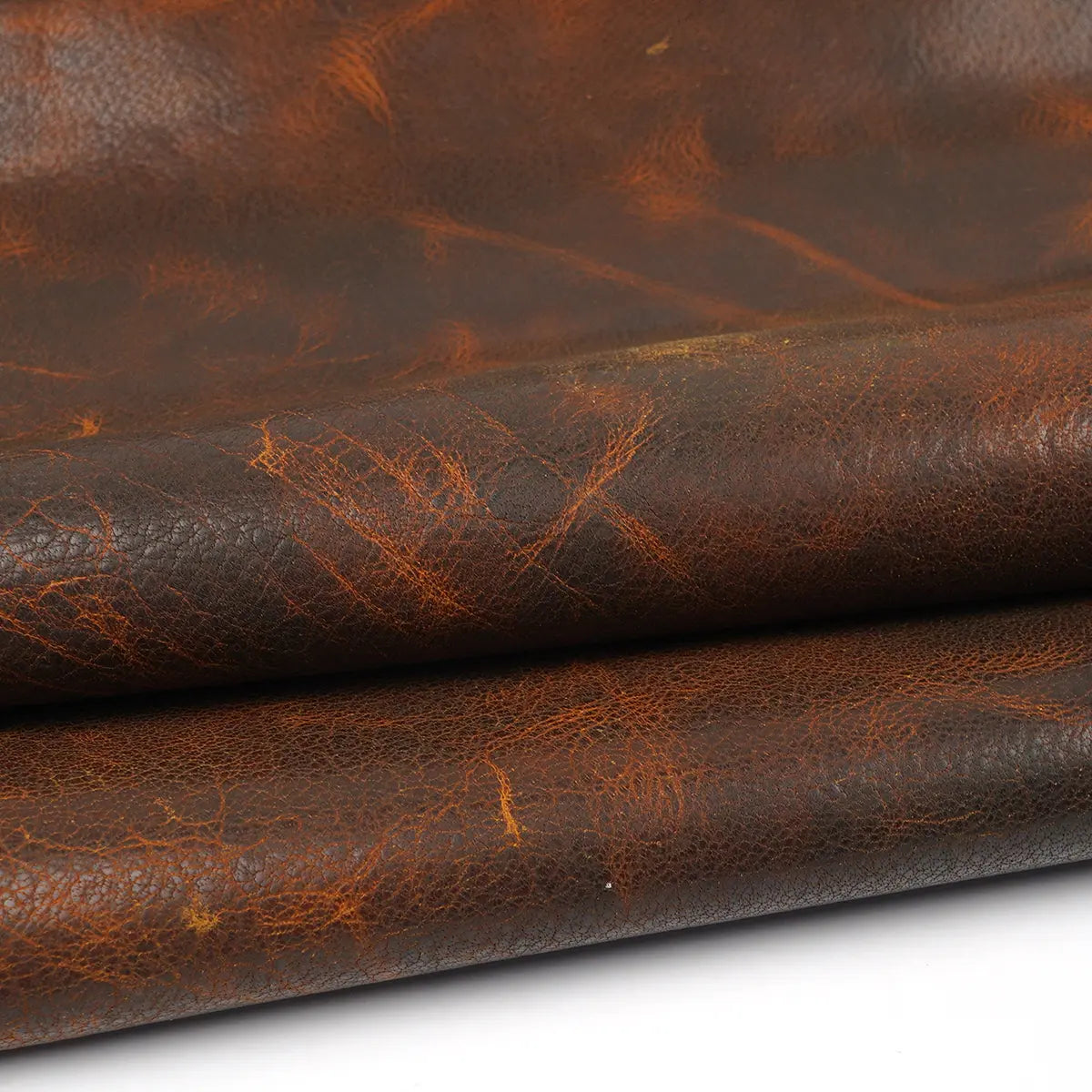 Golden Brown Buffalo Leather 5-6oz
