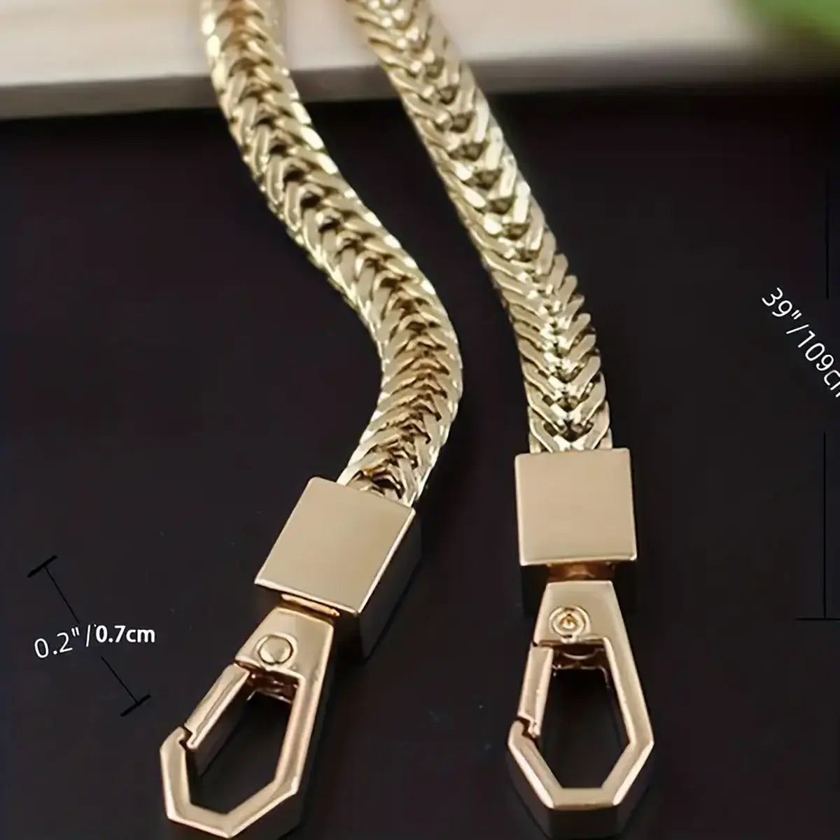 Gold Color Purse Chain 42 Inch