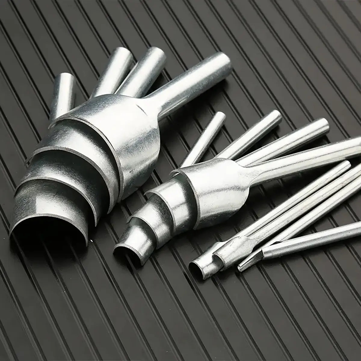 Half Circle Leather Punch 12 Piece Set.