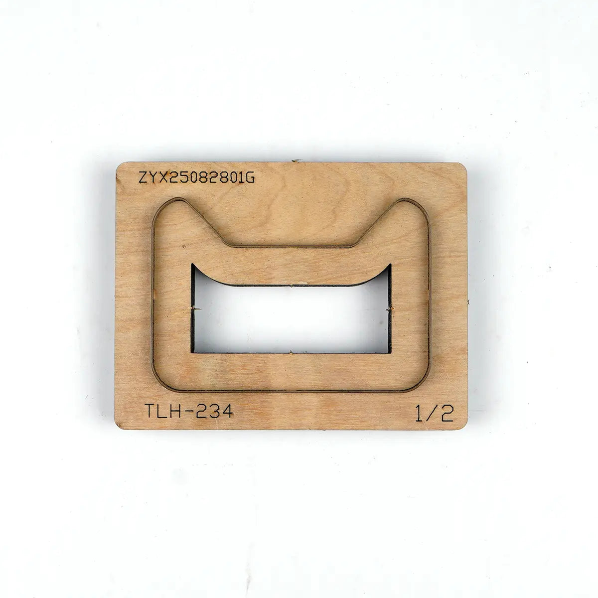 Two Piece Horizontal Card Wallet Die Cutters.