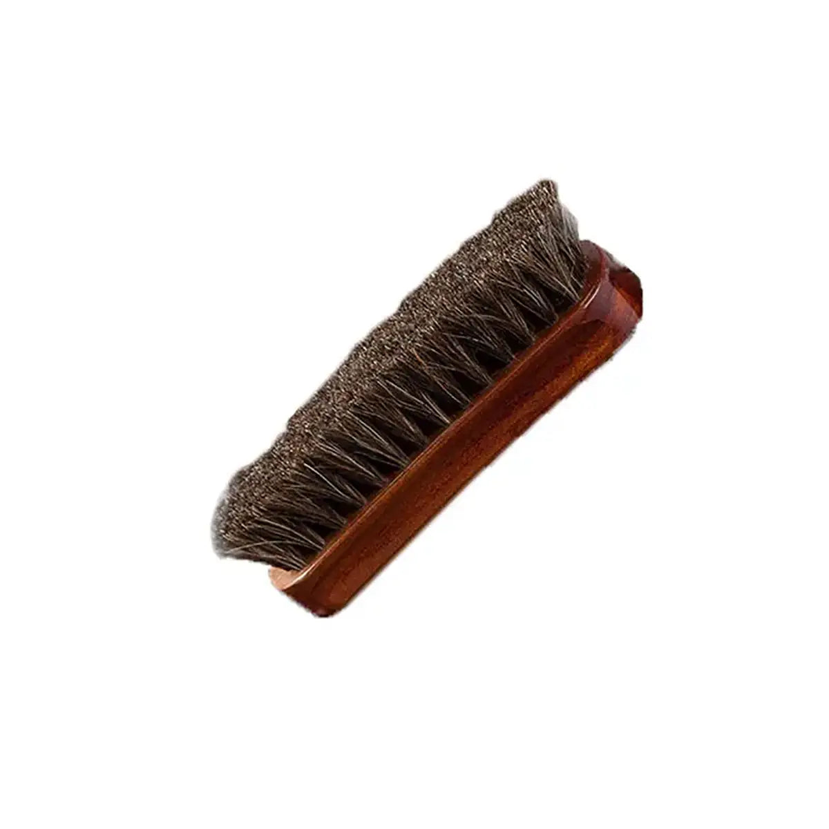 Horse Hair Shoe Brush for Leather and Shoe Care.