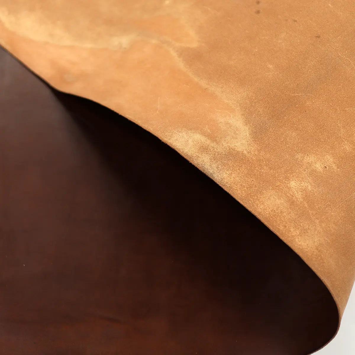 Horween Brown Vegetable Tanned Leather 3-4 oz.