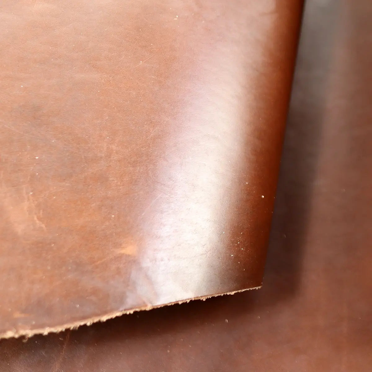 Horween Brown Vegetable Tanned Leather 4-5 oz.