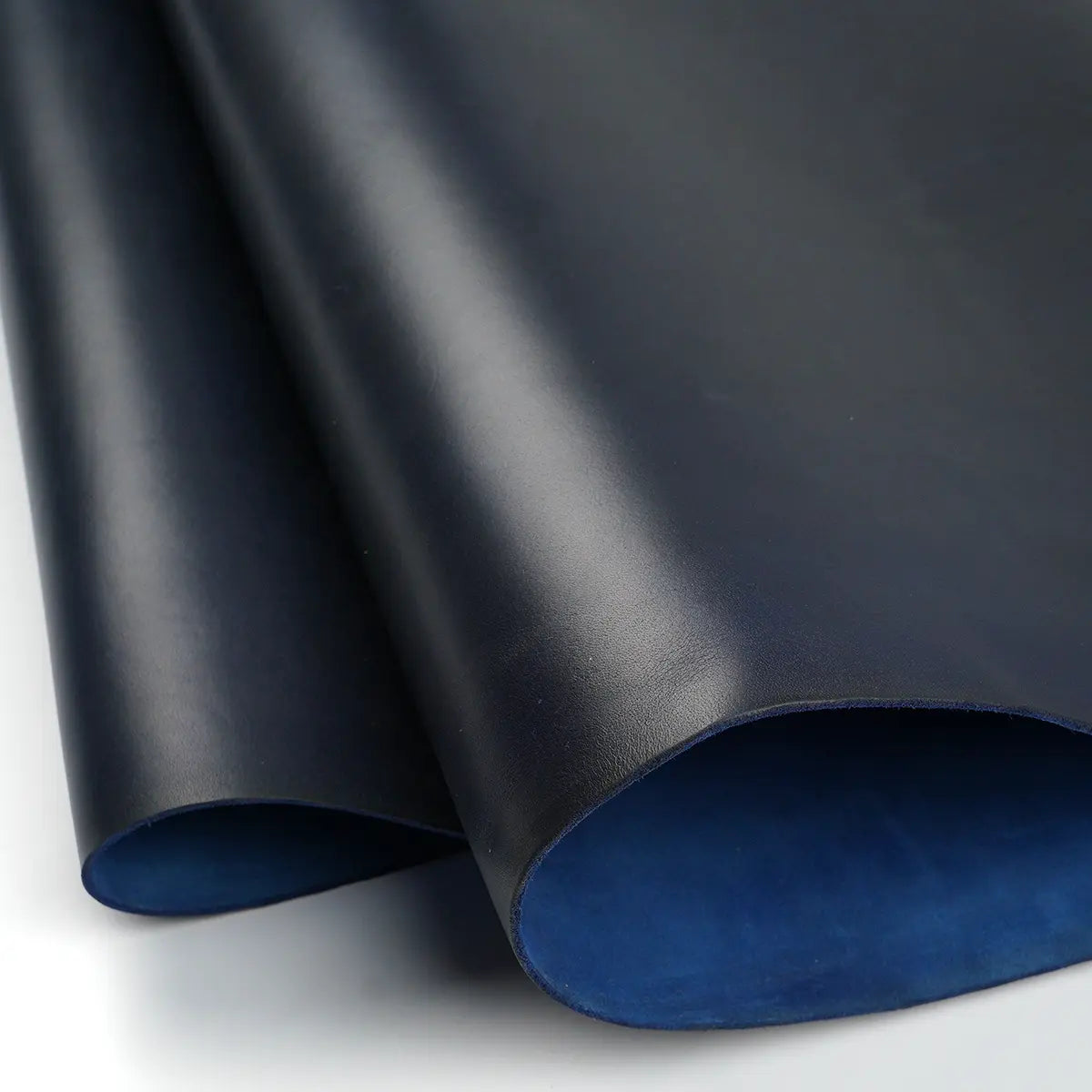 Horween Cavalier Leather Ink Blue 5-6oz.