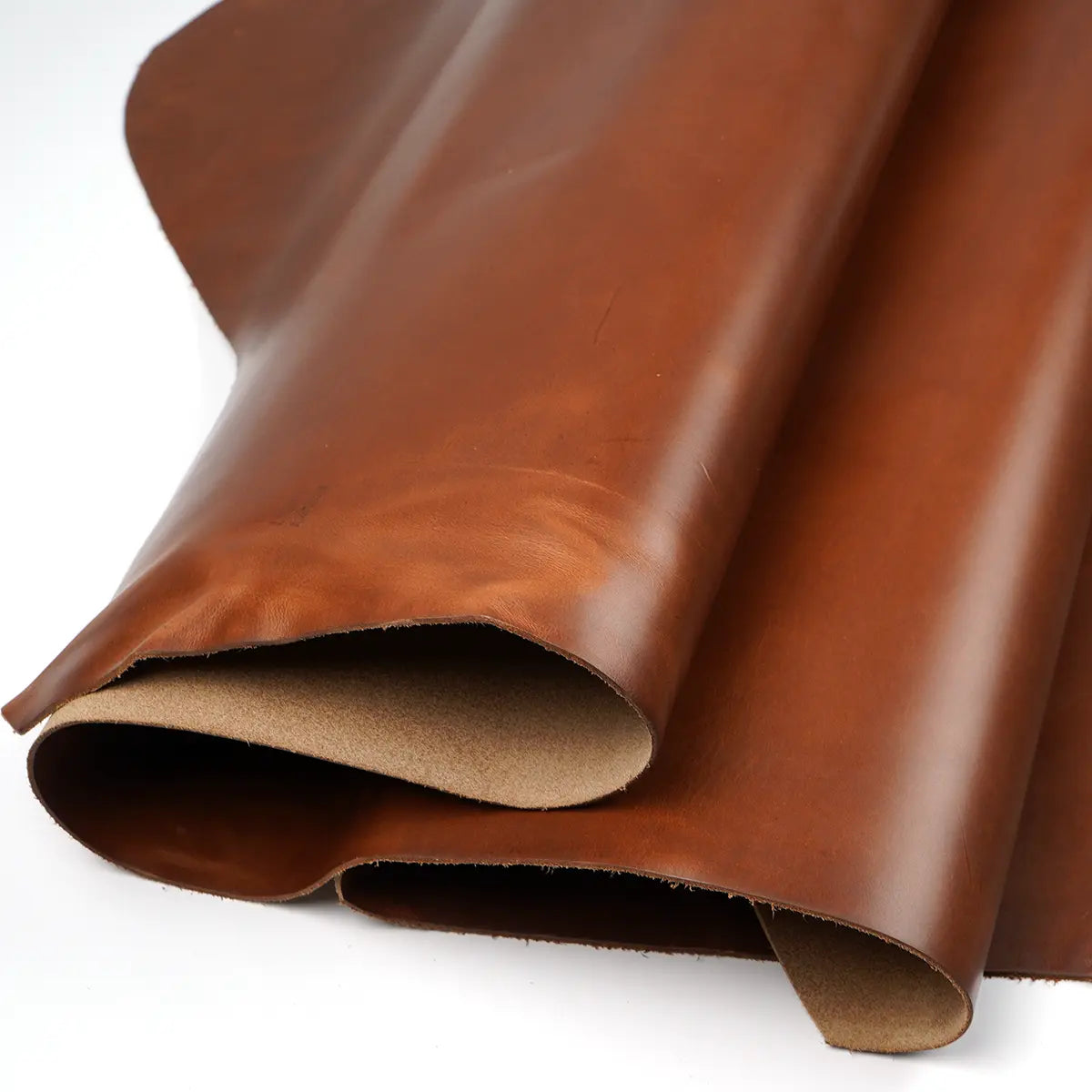 Horween Cavalier Leather Sides - Whiskey.