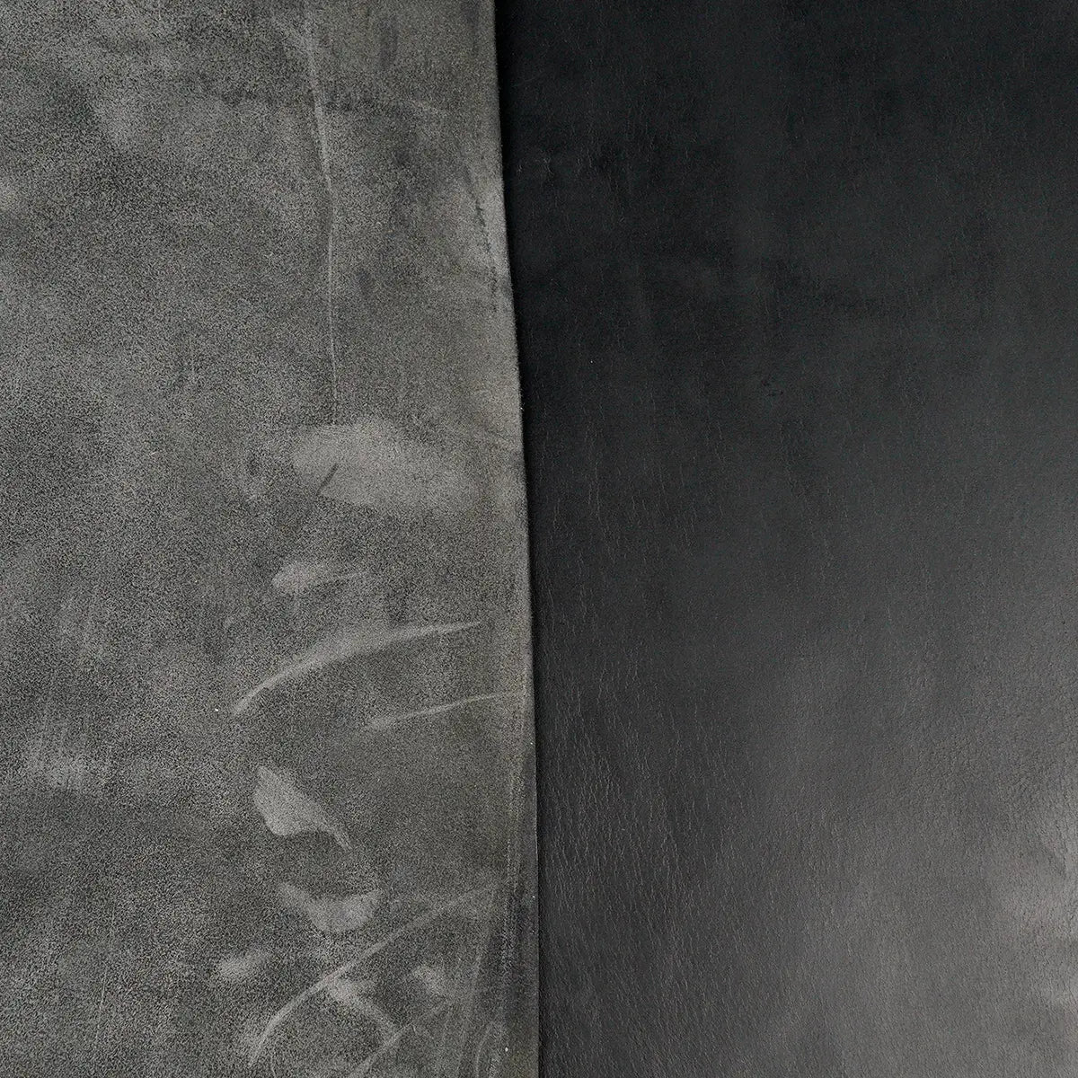Horween Chromexcel Drum Dyed Leather Black 5-6oz.