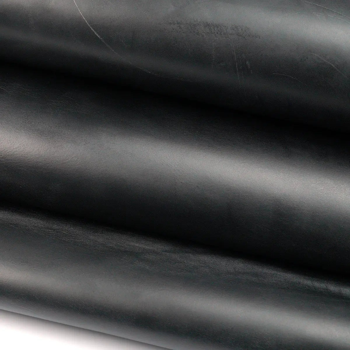 Horween Chromexcel Drum Dyed Leather Black 5-6oz.