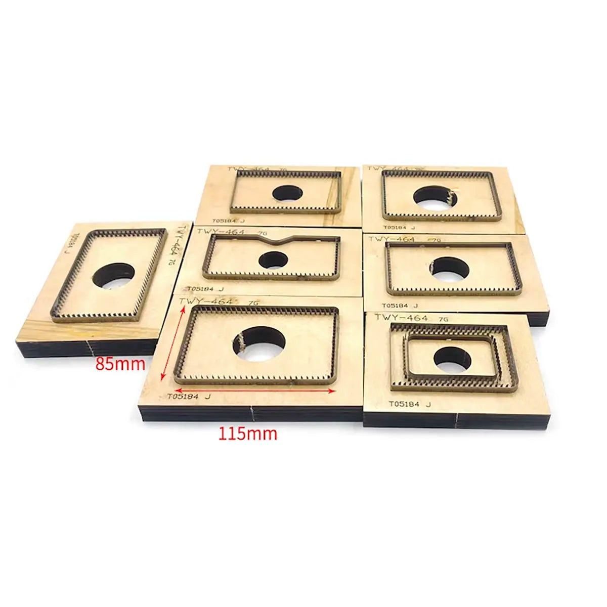 Multi Pocket Car Wallet Cutting Die