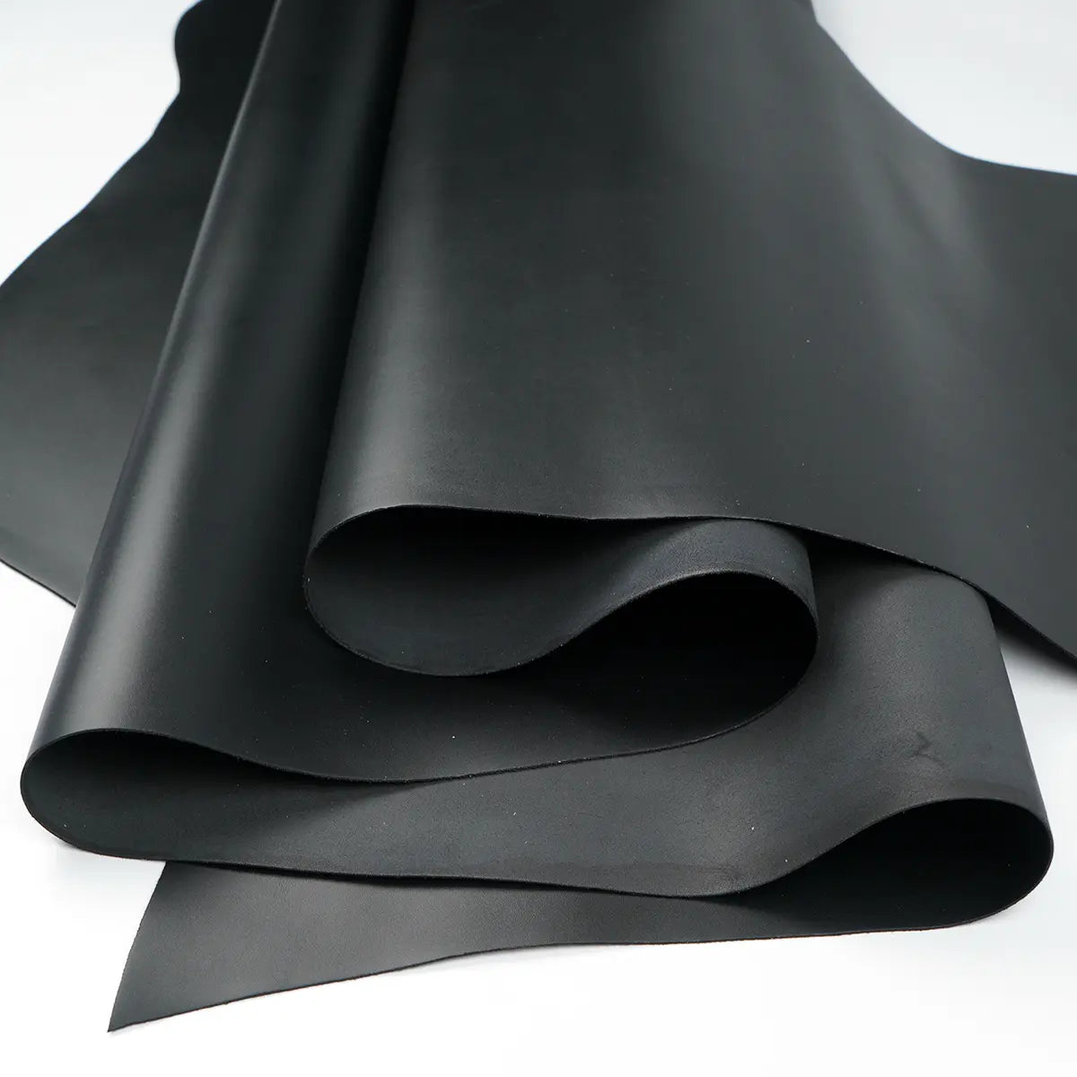 Black Italian Box Calf Style Leather Sides 3-4oz.
