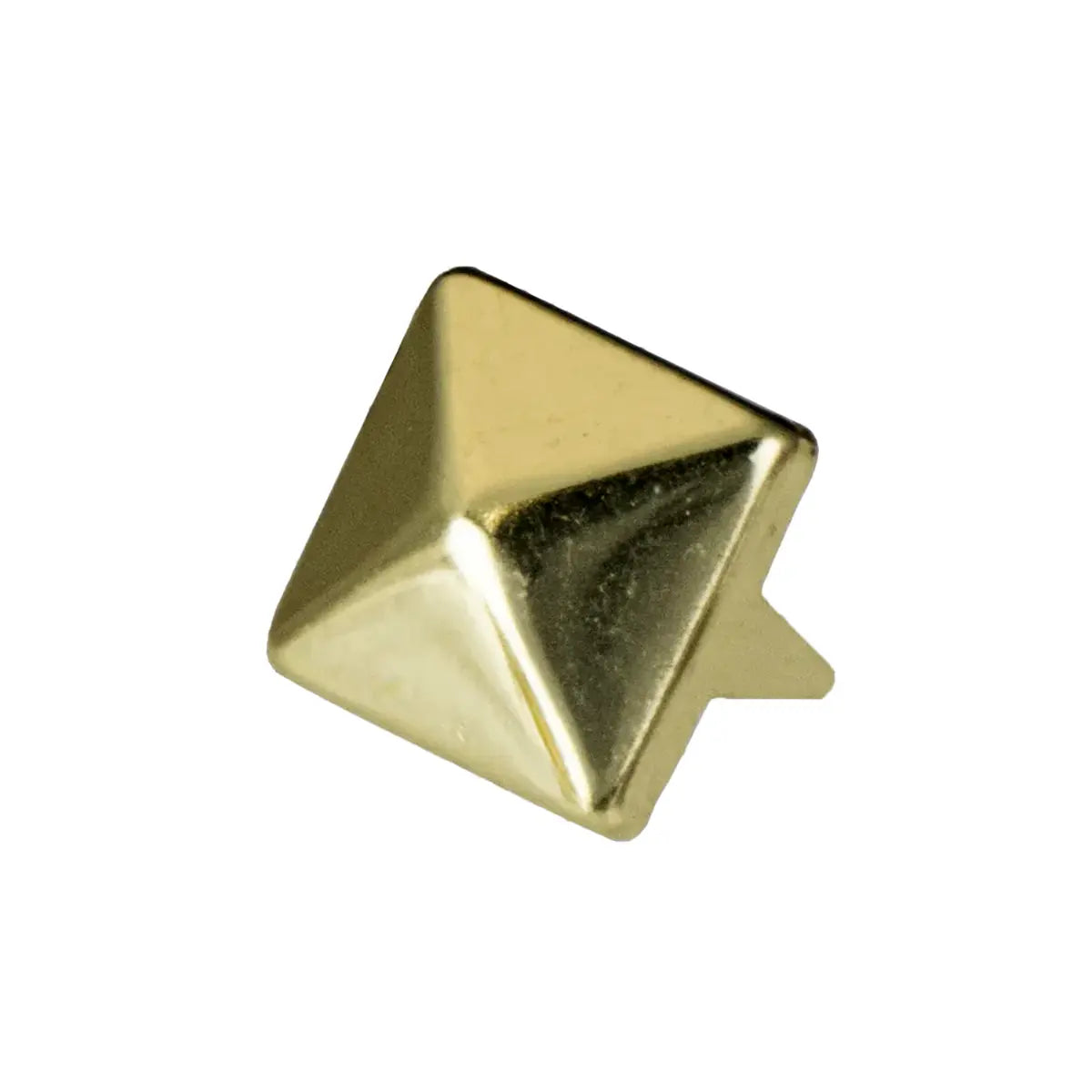 1/2 Inch Brass Plated Pyramid Spots 100 Pack.