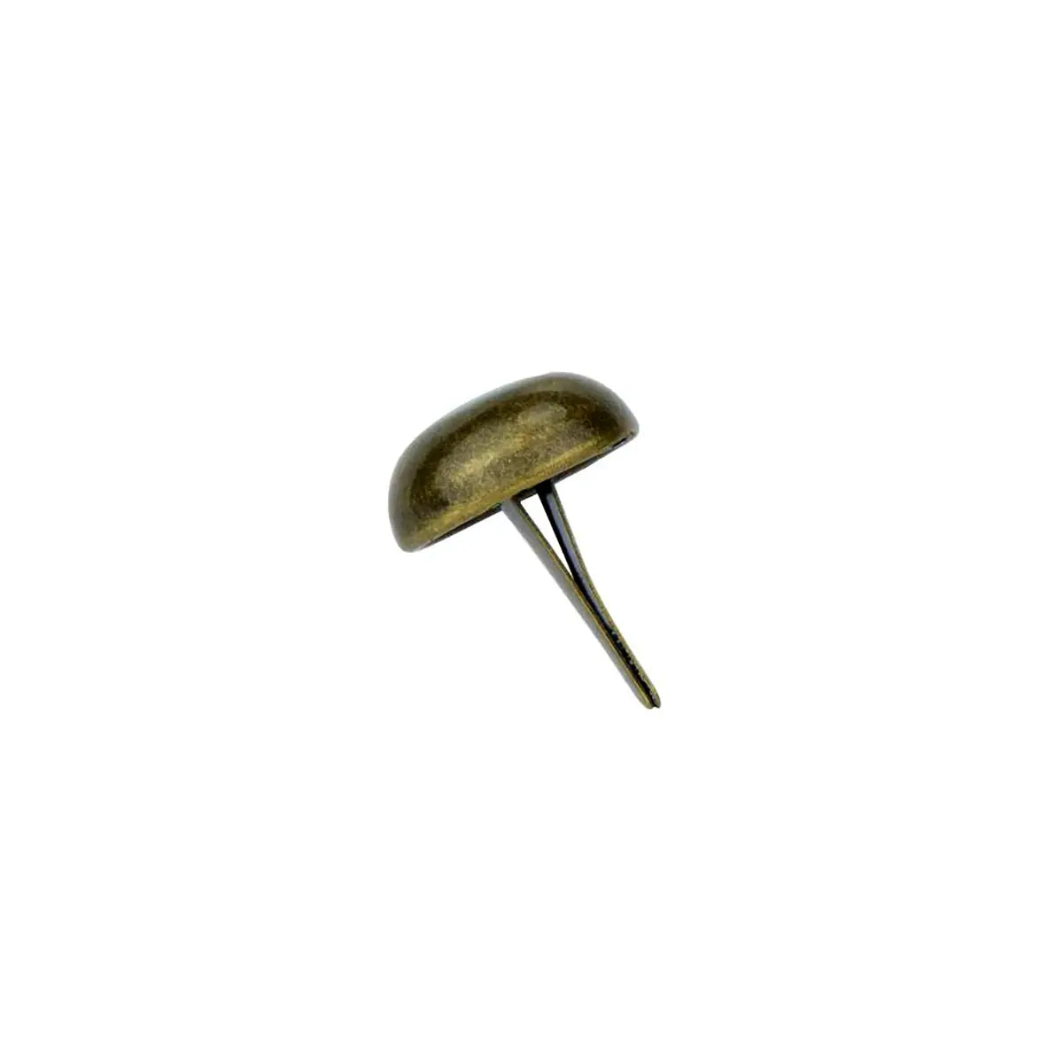 Antique Brass Dome Prong Back Feet Studs 4 Pack.