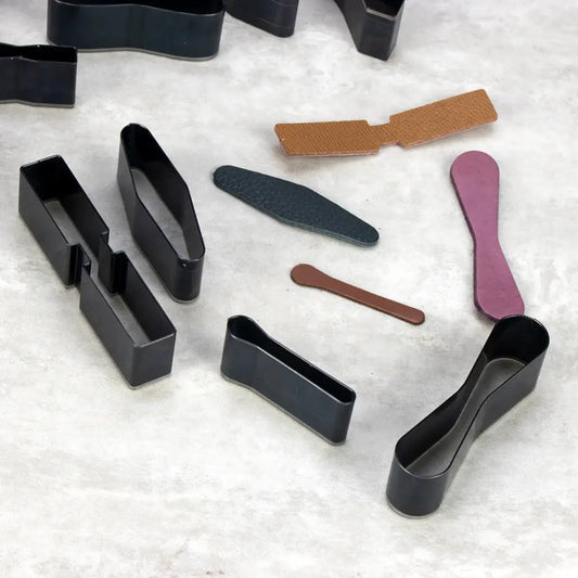 Economy D-Ring Tab Shape Die 15 Pcs Set.