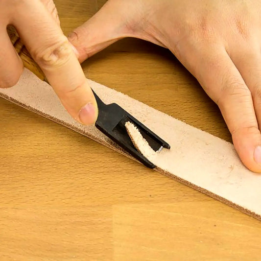 Ivan French Edge Skiving Tools for leather work.
