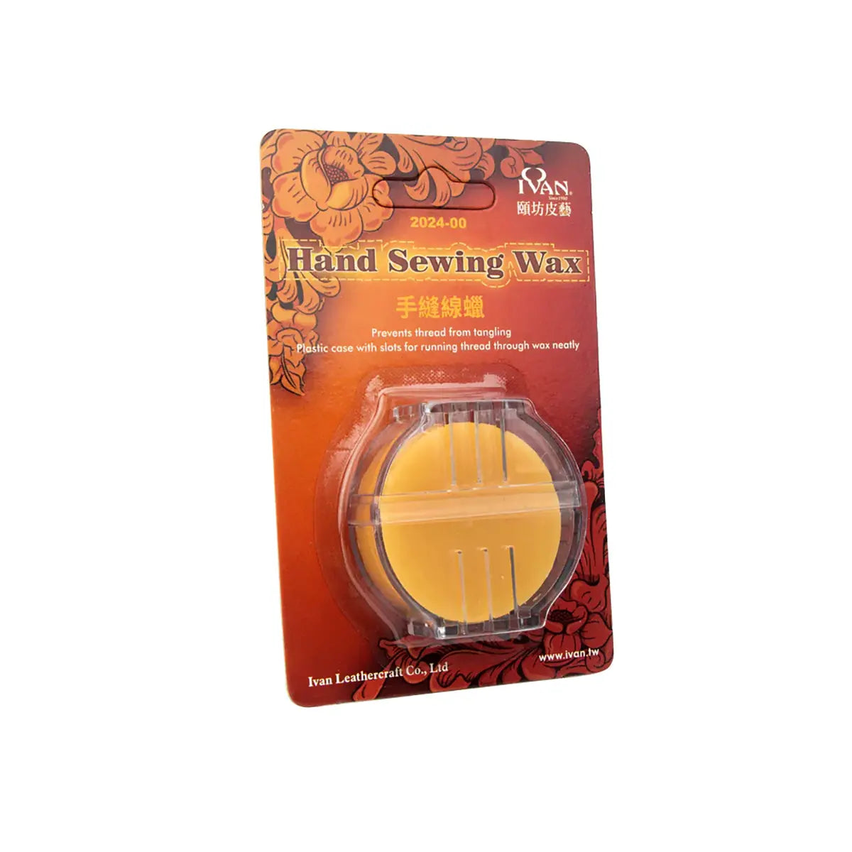 Hand Sewing Wax with Plastic Case in Packaging.