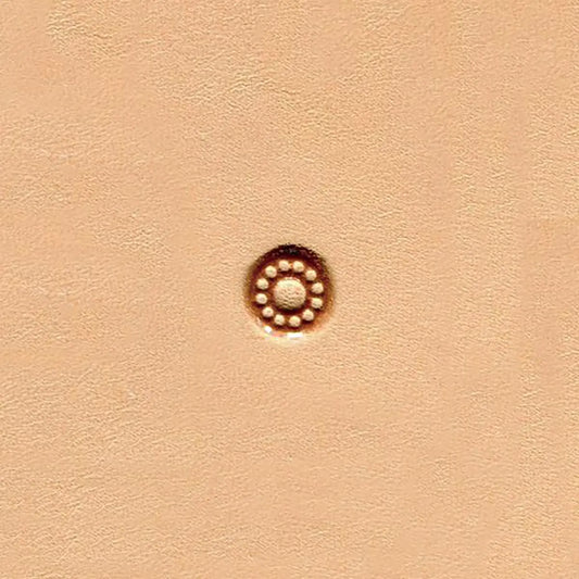 J520 - Ivan Leather Tooling Flower Center Stamps.