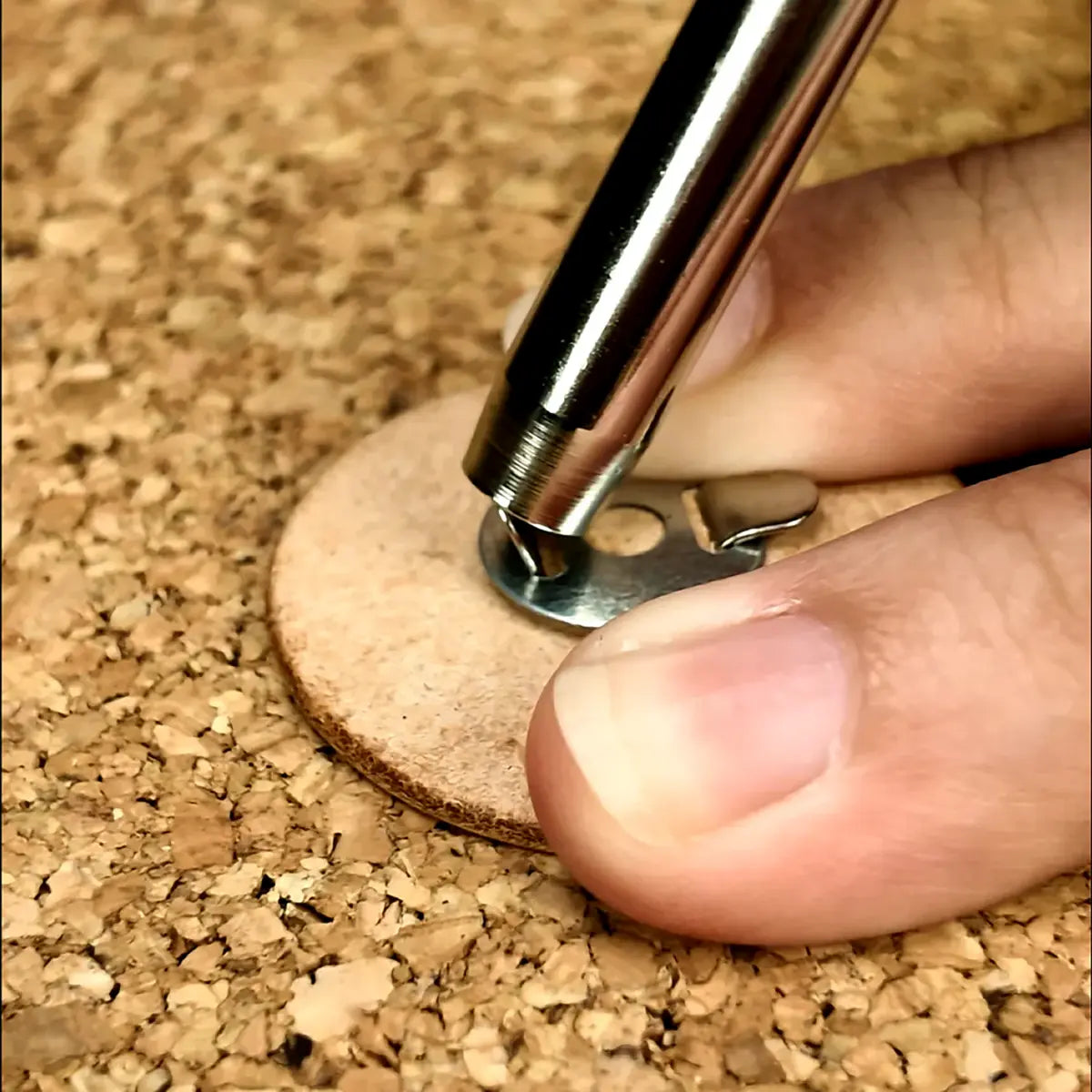 Prong Bending Tool for purse making.