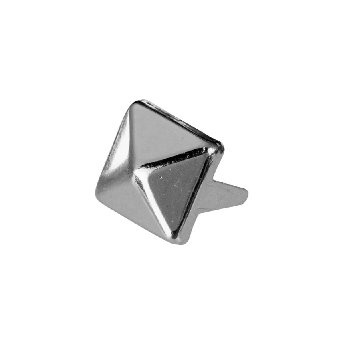 Nickel Plated Pyramid Spots 100 Pack.