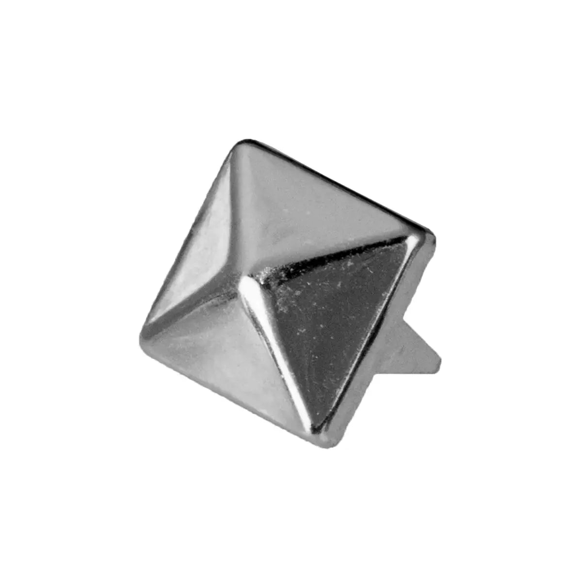 Nickel Plated Pyramid Spots 100 Pack.