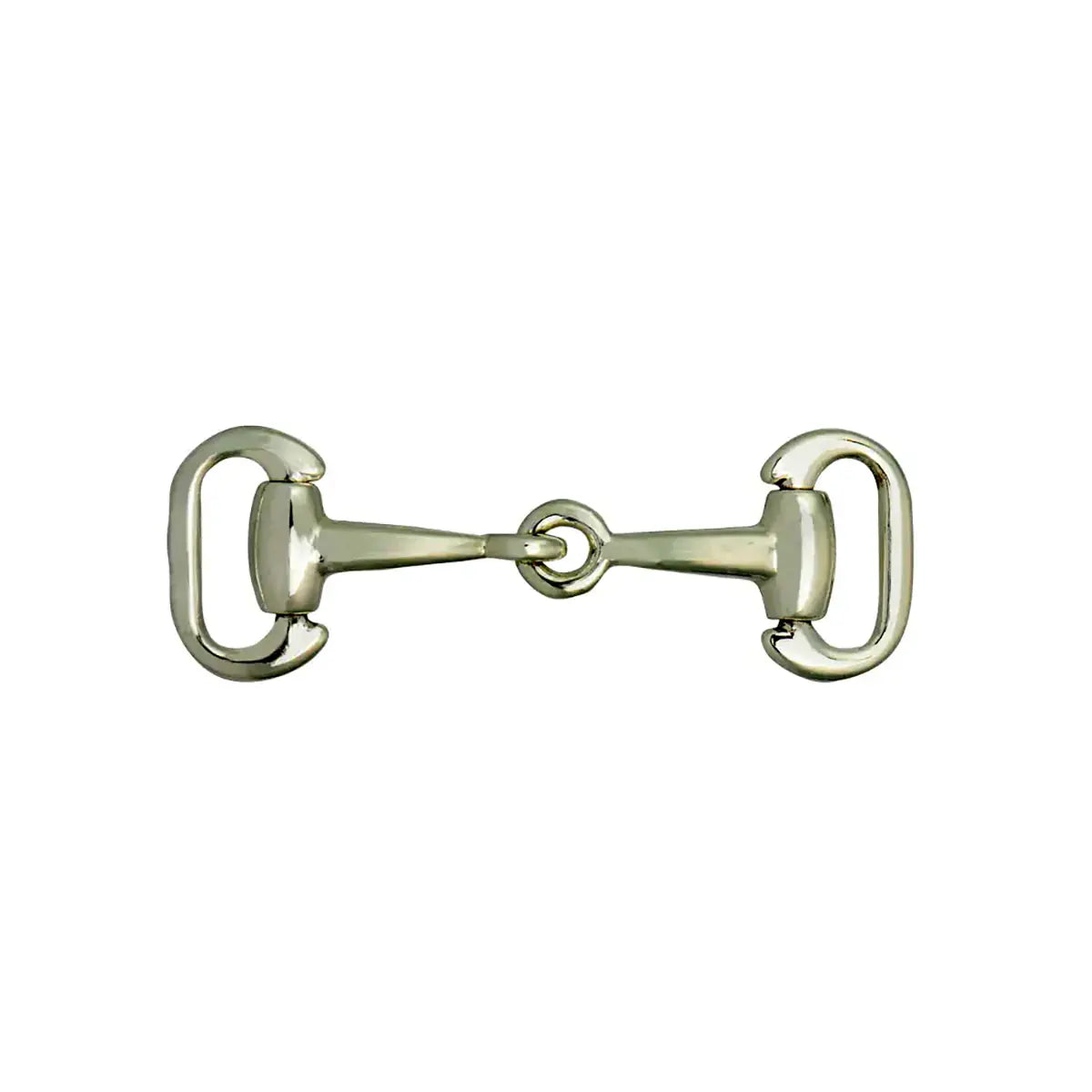 Silver Decorative Horsebit Accent Hardware.