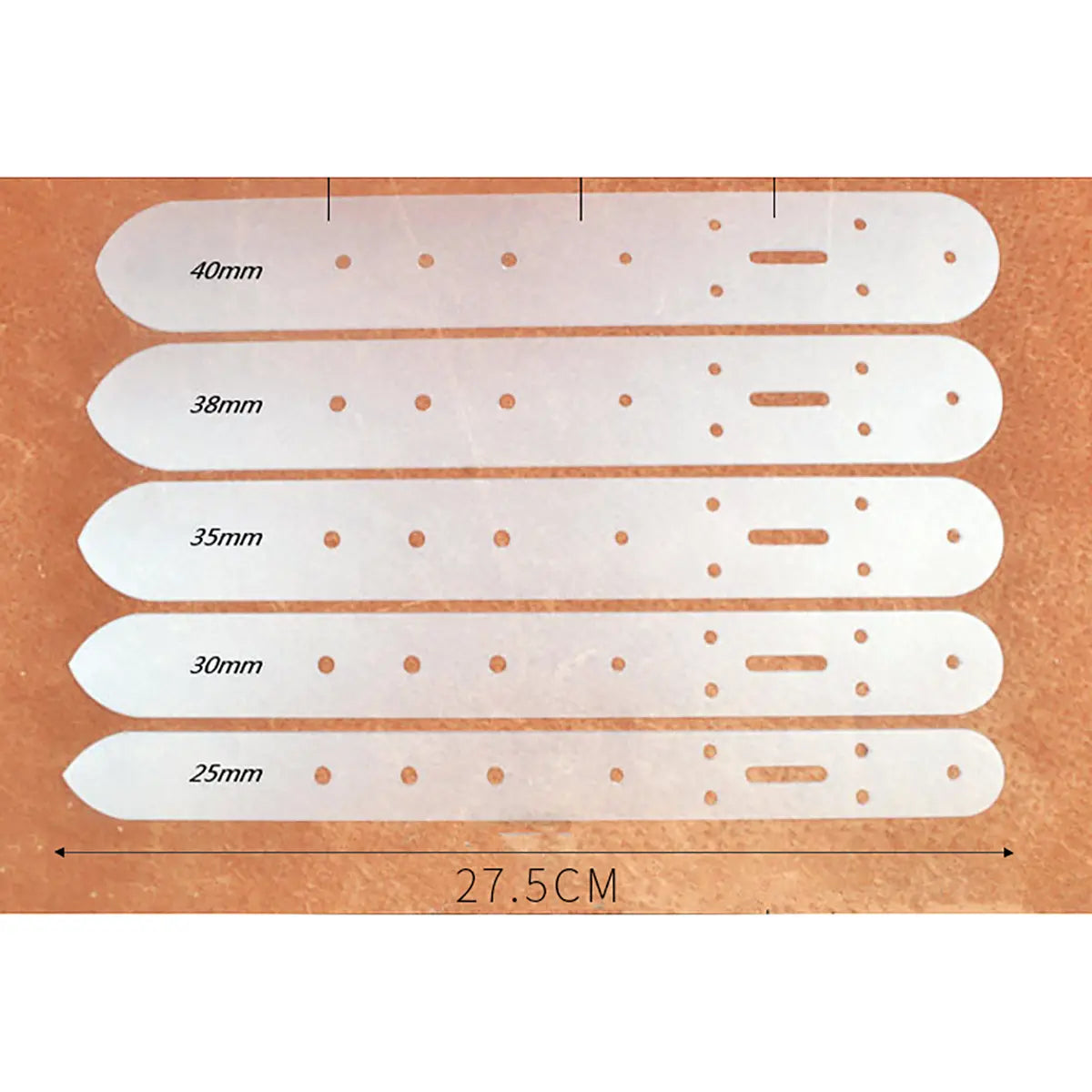 Belt Center Finder and Hole Guide Set