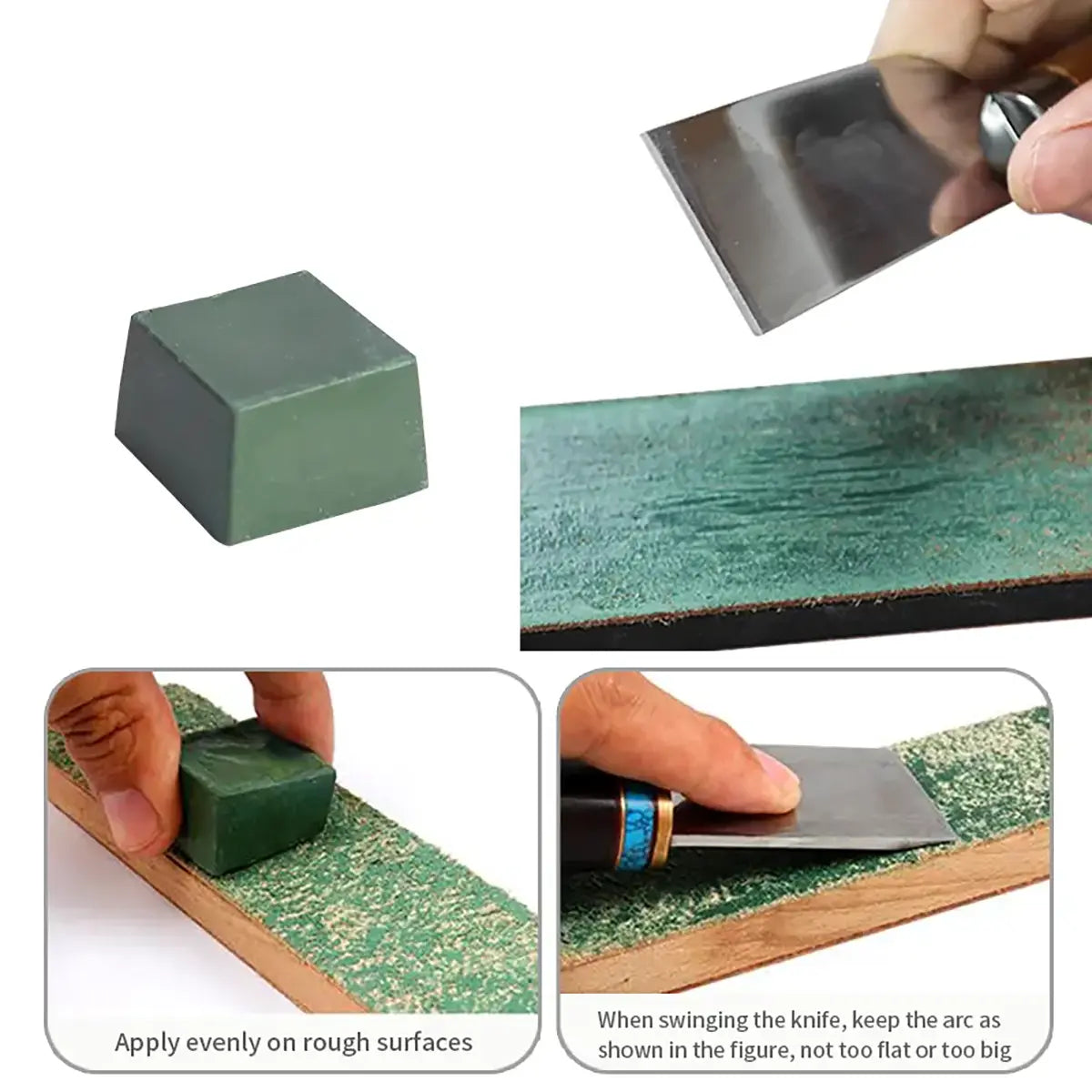 Small Leather Strop Board