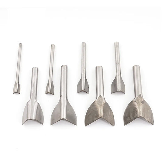 V-Shaped Leather Punch Set for Artisans.