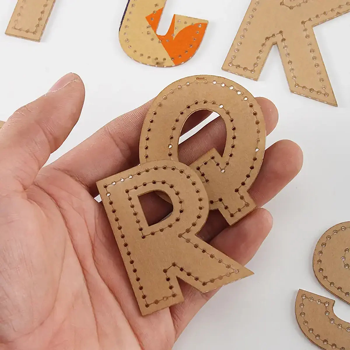 Acrylic 26 Letter 6cm Template Set