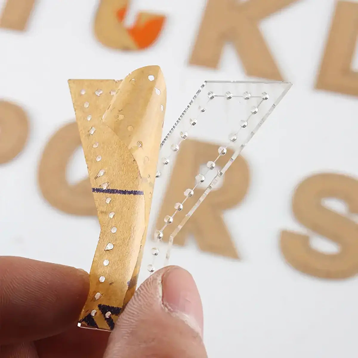 Acrylic 26 Letter 6cm Template Set