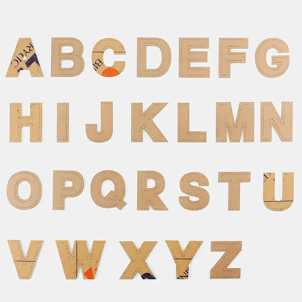 Acrylic 26 Letter 6cm Template Set