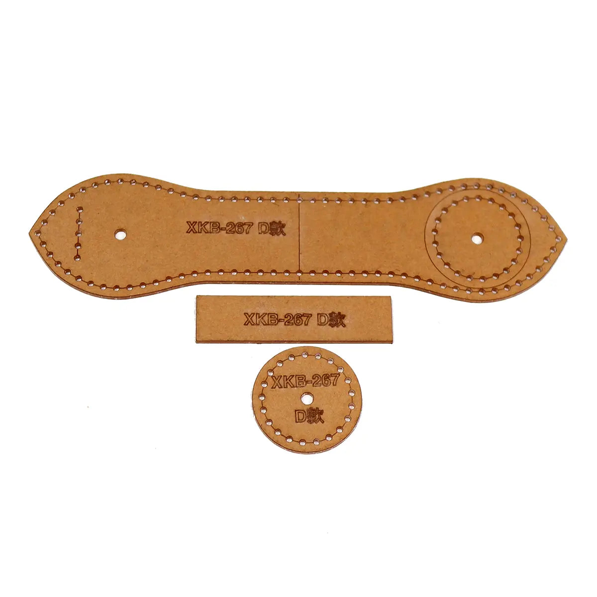 Acrylic Keychain Templates for Leathercrafting.