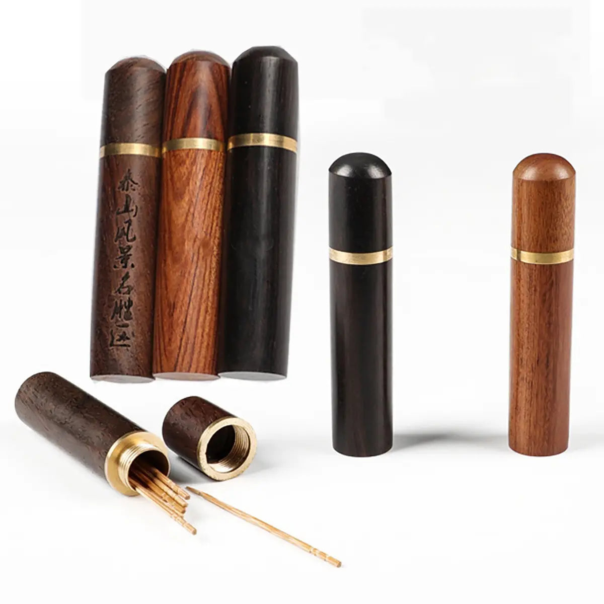 Leather Sewing Needle Box in Premium Woods.
