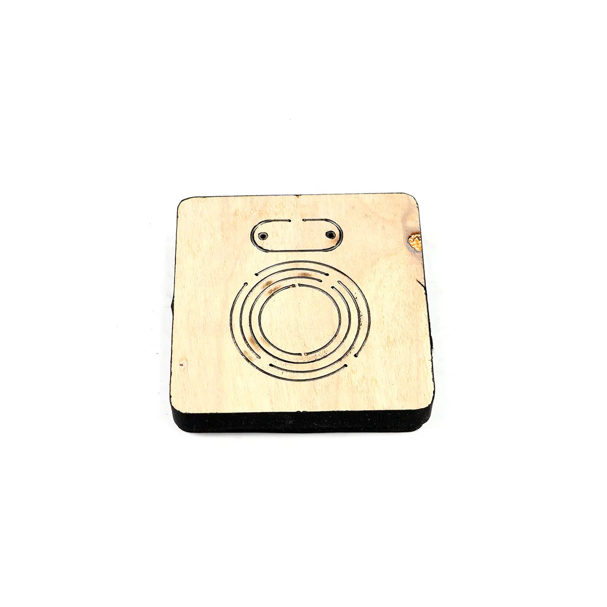 Hoop Earrings Leather Cutting Die.