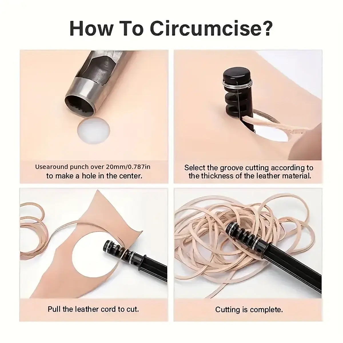 Leather Lace Making Tool