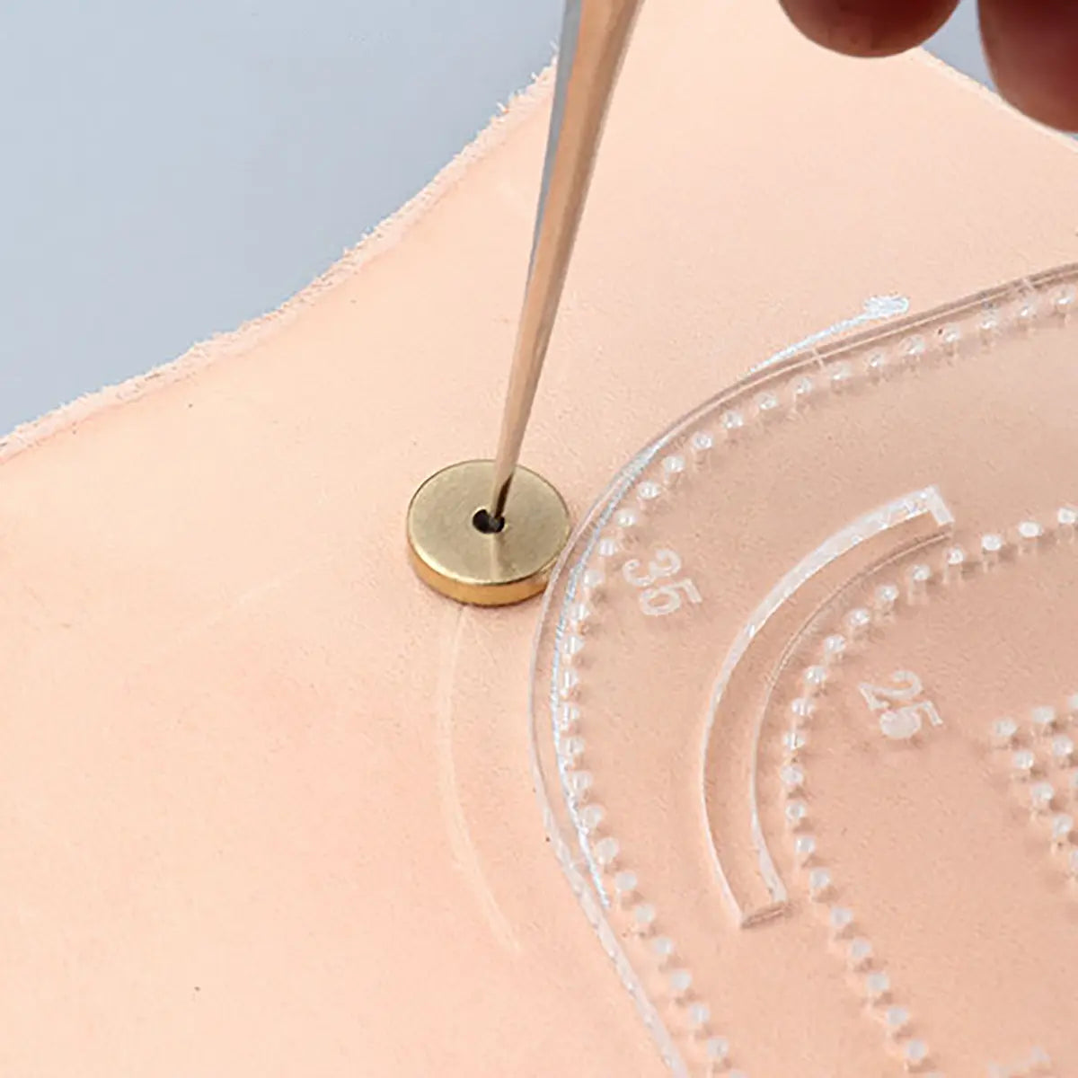 Brass Circular Pattern Tracing Gauges