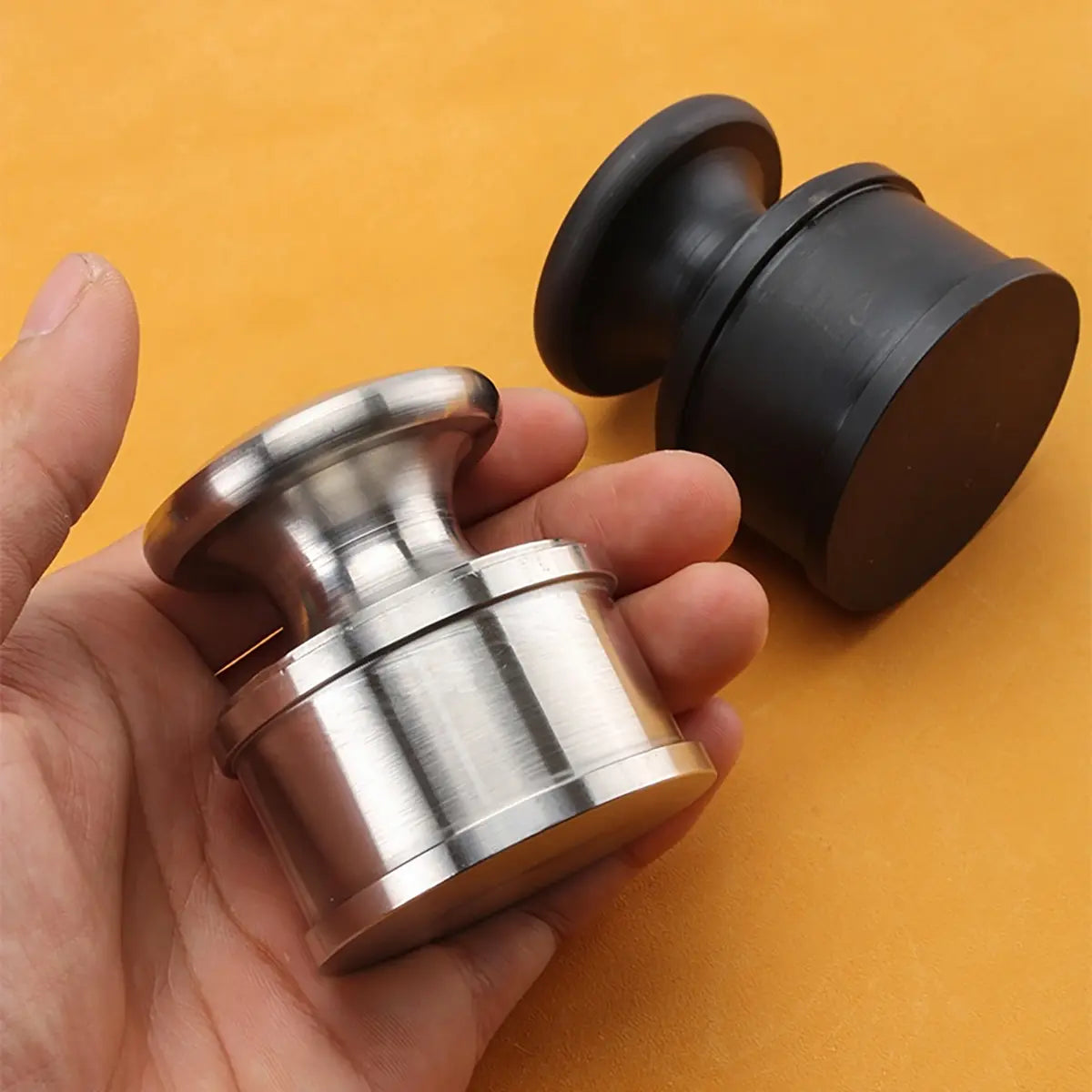 Stainless Steel Leather Weight for Leathercrafting, 940g.