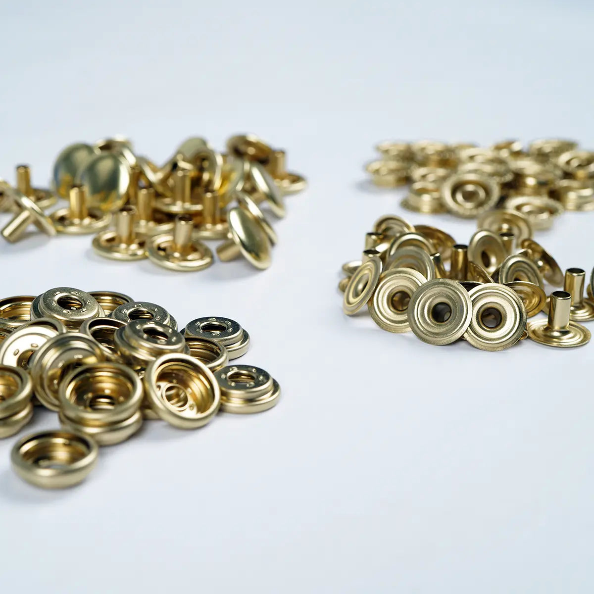 Line 24 Solid Brass Snap Buttons 25 Pack
